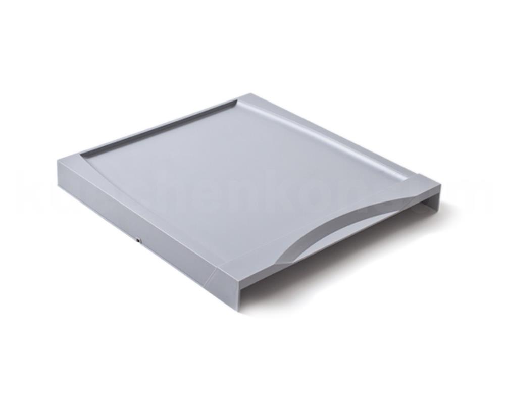 Hailo Deckel 49 Liter 1079479 hellgrau 423 x 452 x 48 mm