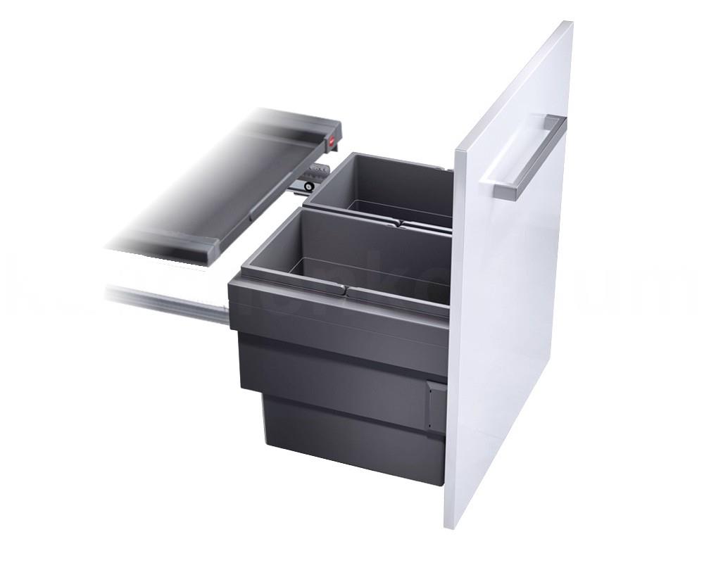 Hailo Abfallsammler 3608621 CS Slide Cargo Synchro 56 Liter