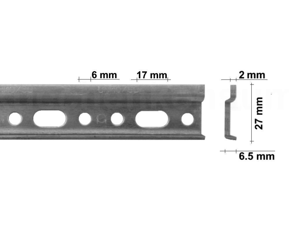 Aufhängeschiene 8er Pack für Küchen-Hängeschränke 12 cm verzinkt