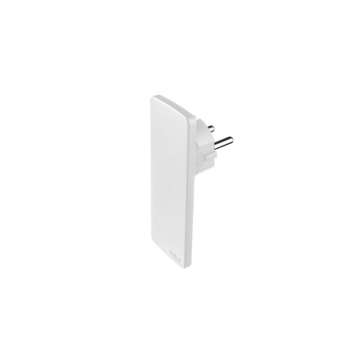 Schulte EVOline PlugFix 03.023 Flachstecker 1.5 m weiß