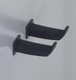 Hailo Haken Paar für Abfallsammler Tandem,Terzett und Vario 30x10 mm