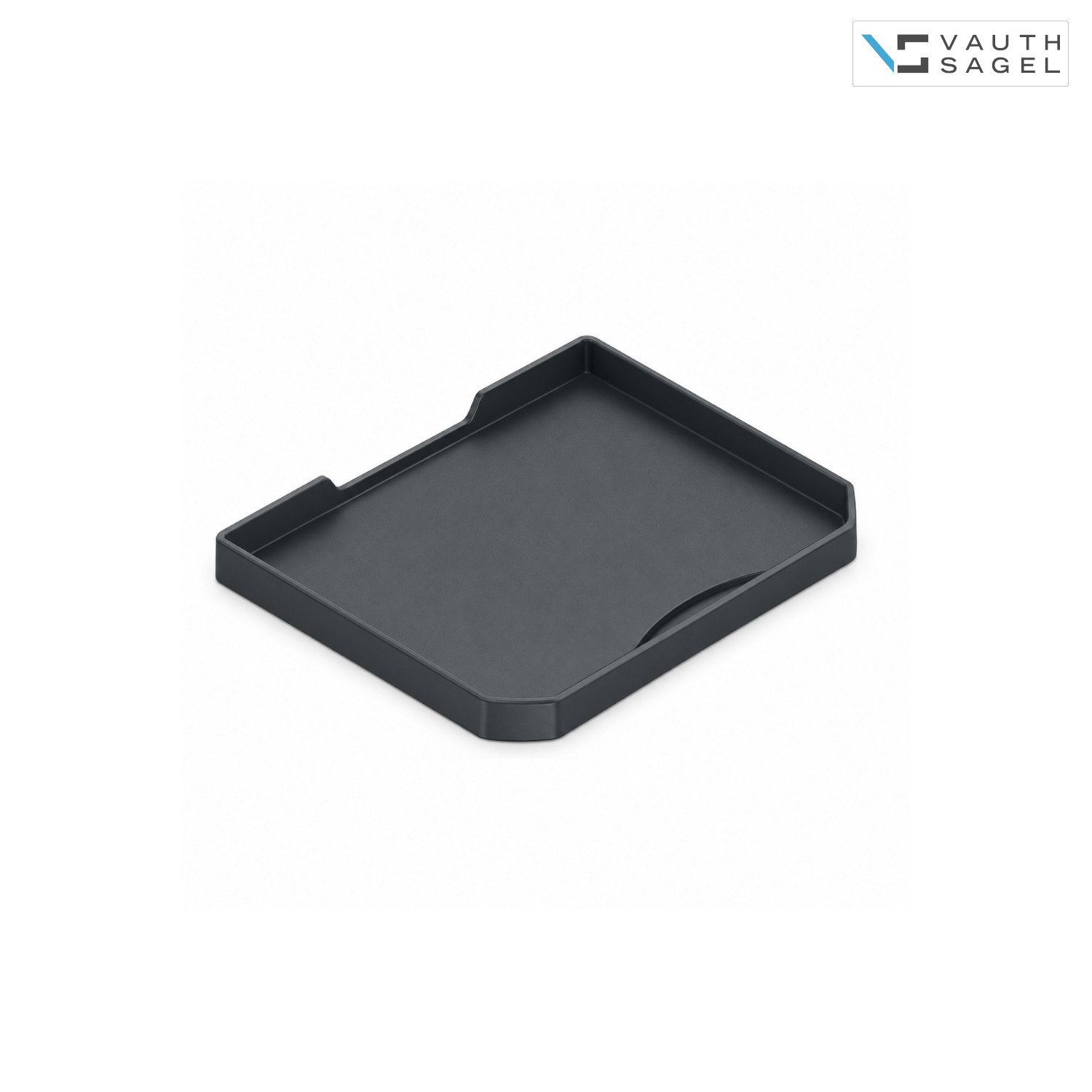Vauth Sagel Deckel für Mülleimer 720839 Envi Free 230 x 191 mm Anthrazit