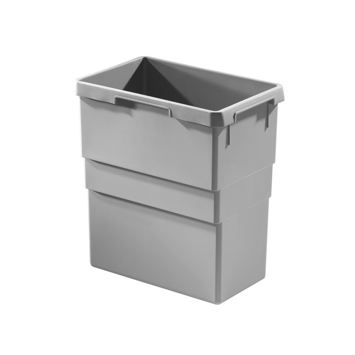 Hailo Inneneimer 1058089 hellgrau 30 Liter 397 x 258 x 413 mm