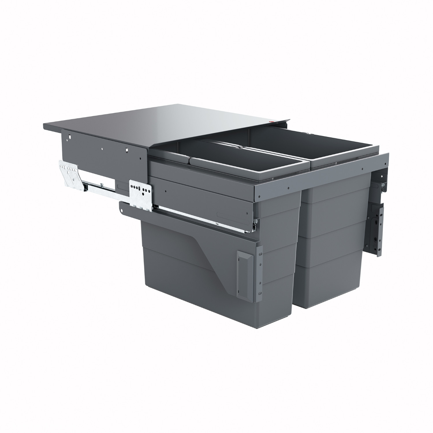 Hailo Abfallsammler 3610821 Cargo 500 Slide 45 Liter