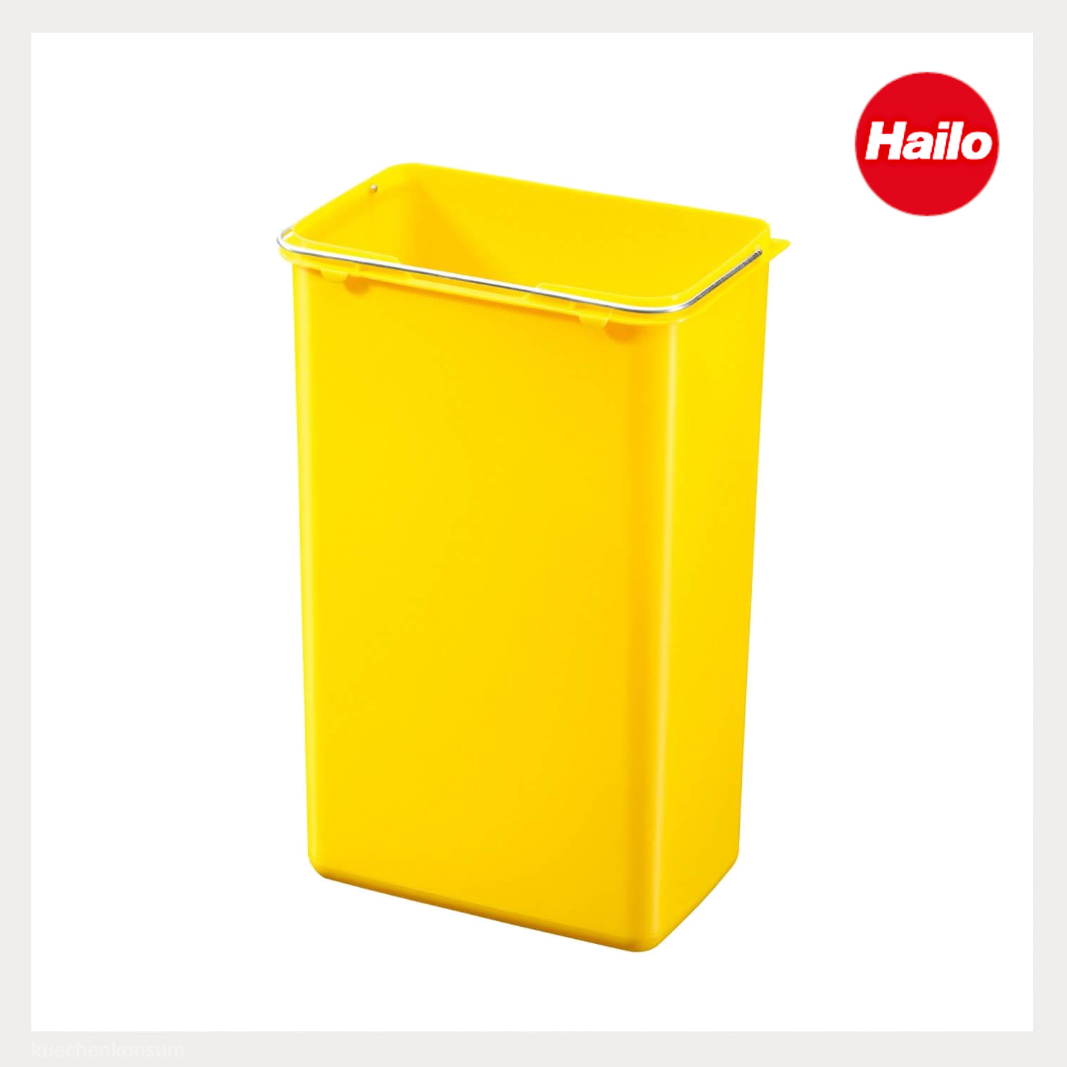 HAILO Inneneimer-Set 3x 9 Liter gelb/schwarz 150 x 232 x 338 mm