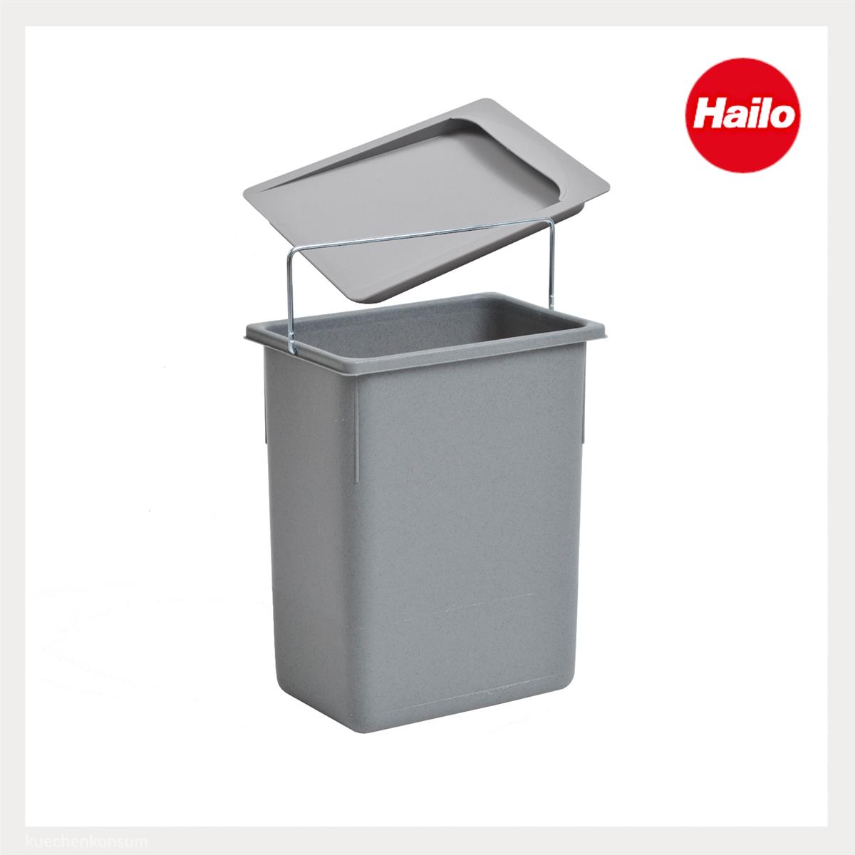 Hailo Inneneimer 1094089 mit Deckel  8,5 L 226x150x287 mm mit Henkel