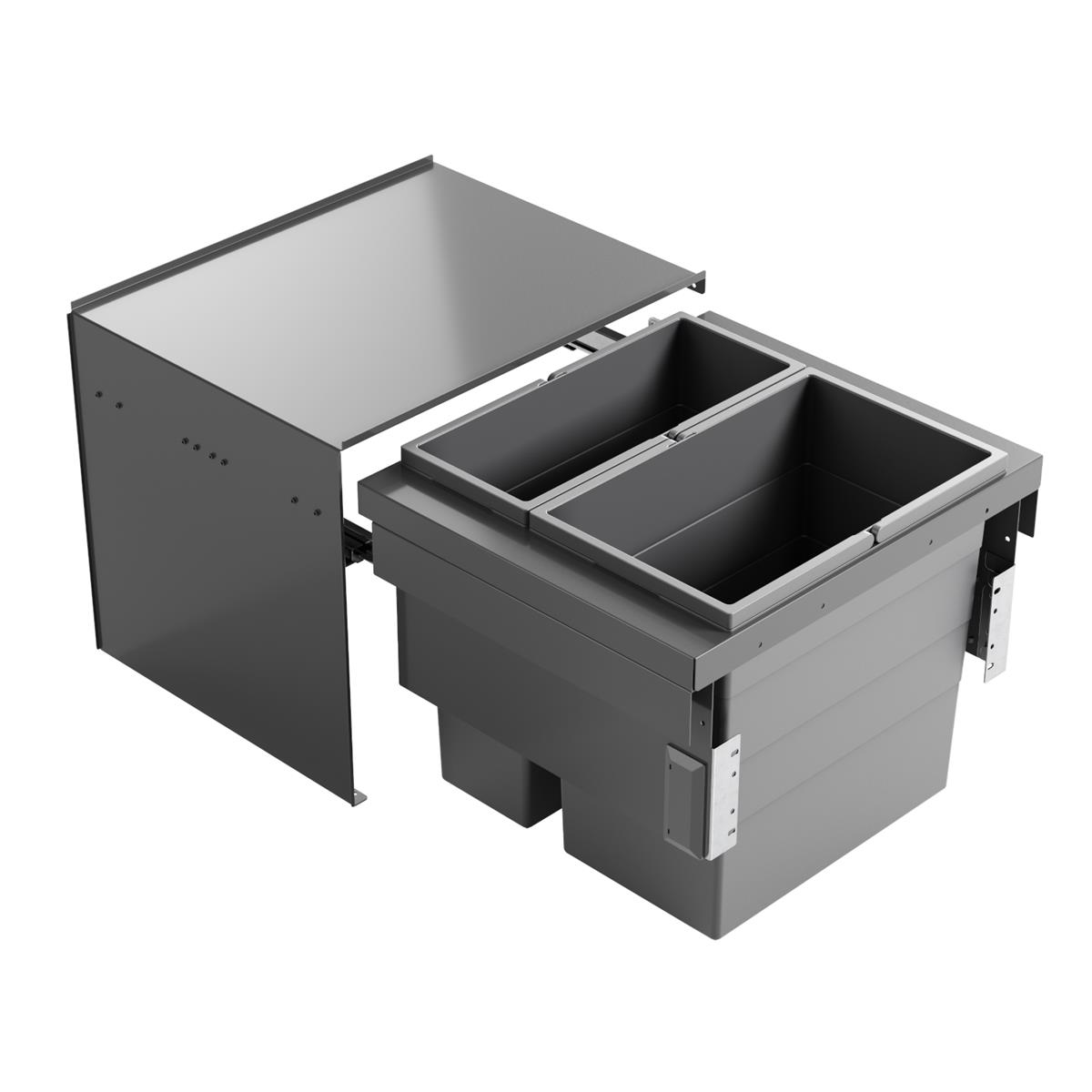 Hailo Abfallsammler 3608751 Cargo Aqua 28 + 18 Liter