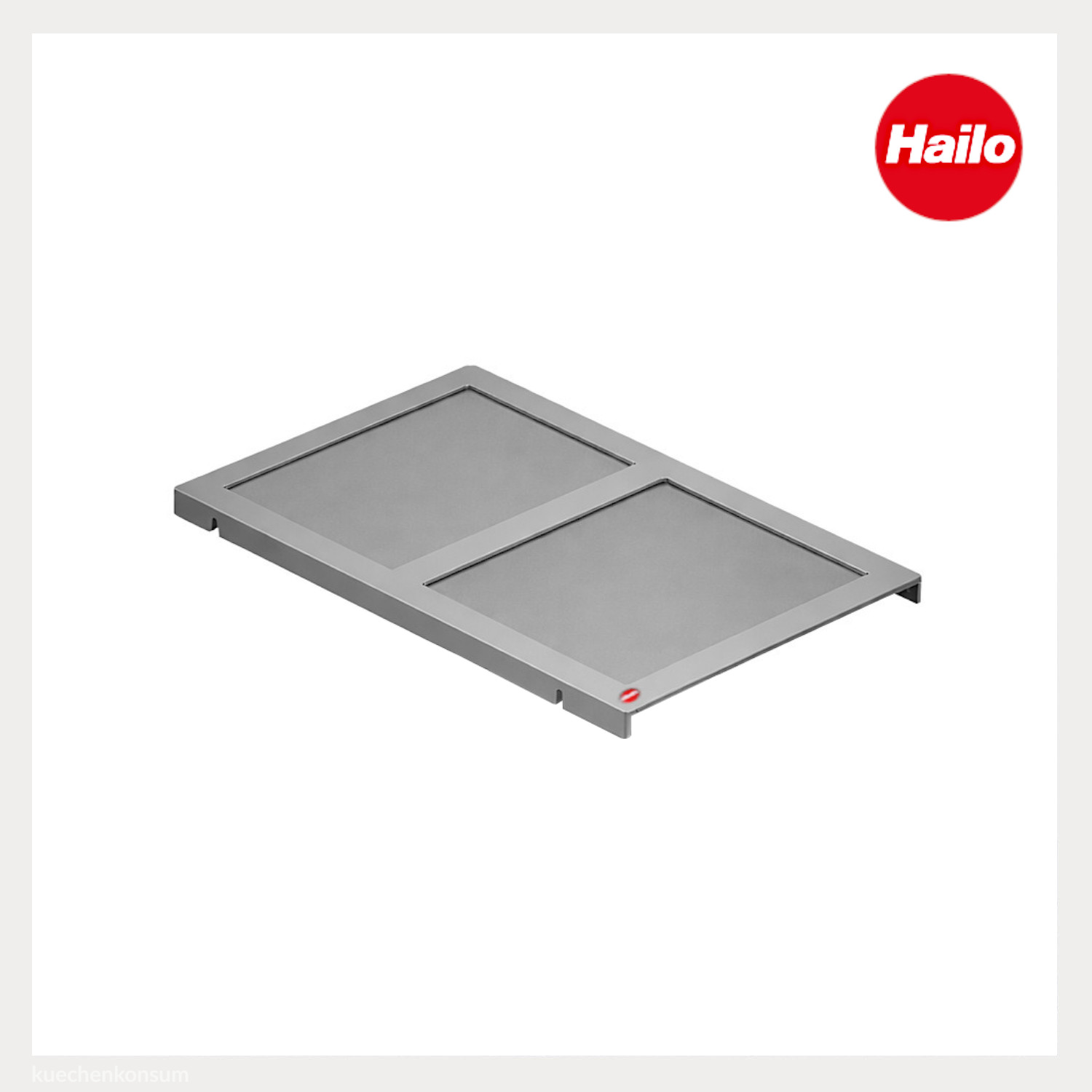 Hailo Systemdeckel 1138719 dunkelgrau 276 x 484 x 24 mm