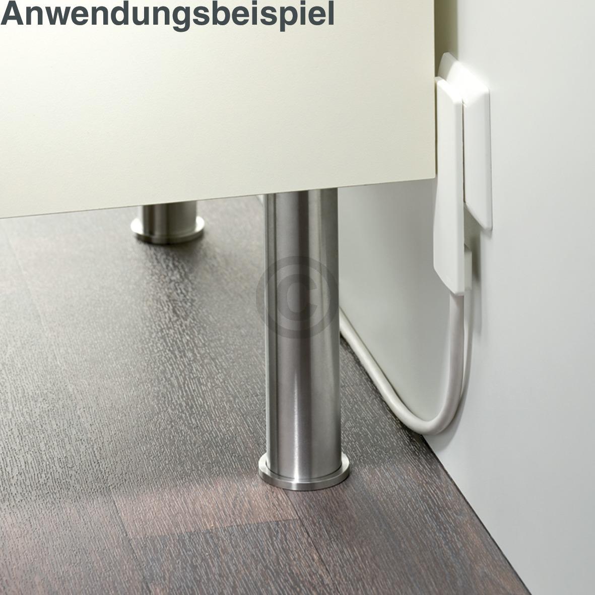 Schulte Evoline Plug 06.451 Flachstecker mit 35 cm Kabel