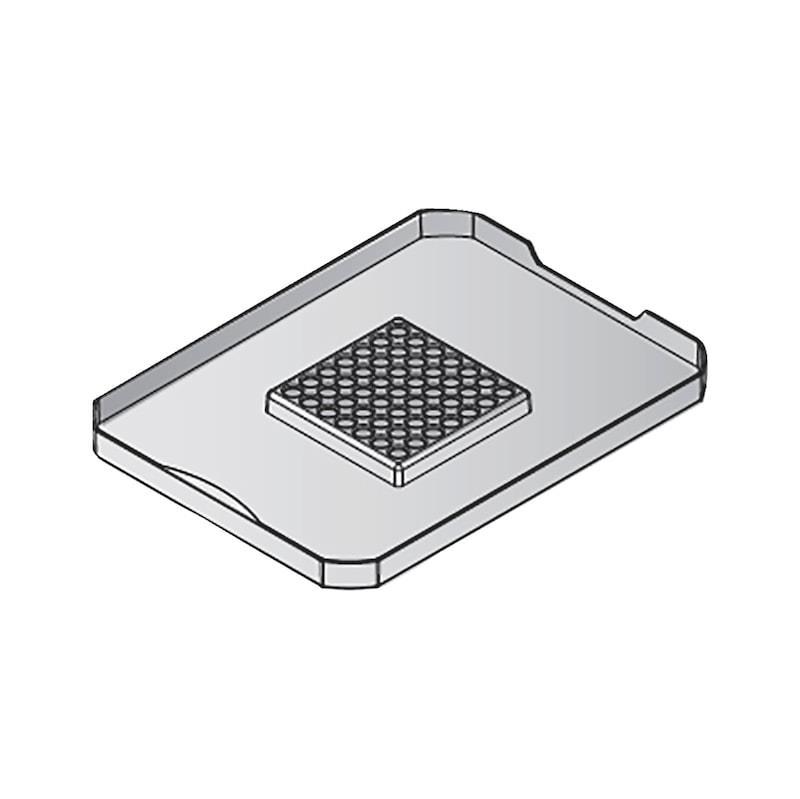 Vauth Sagel Deckel für Mülleimer 720843 Envi Free Bio 230 x 302 mm Anthrazit Grün