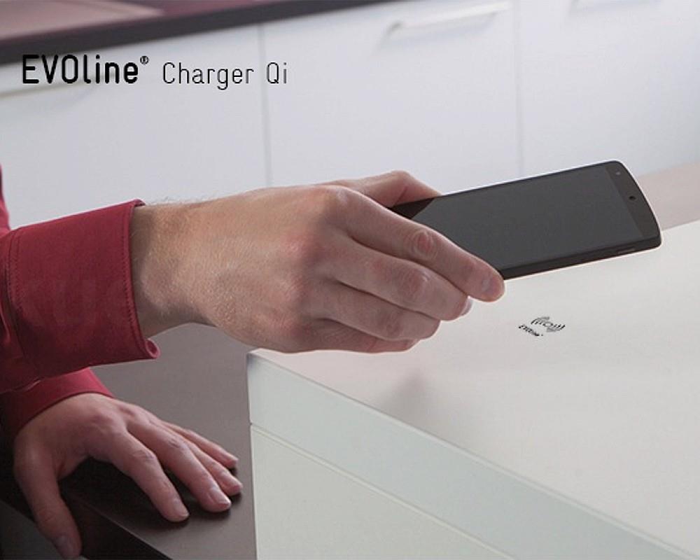 Schulte EVOline Charger QI 91.128 kabellose Ladespule Einbau