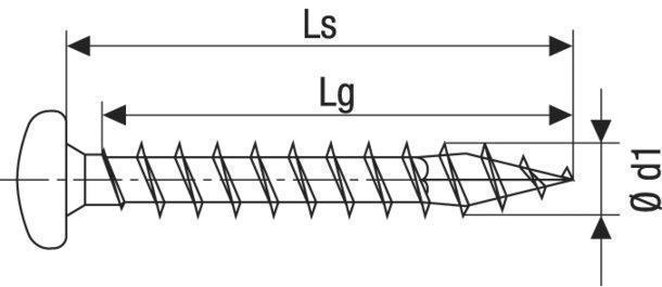 SPAX-Schrauben Pan-Head-Z 73181499 galv. verzinkt 5 x 25 mm 500 Stück