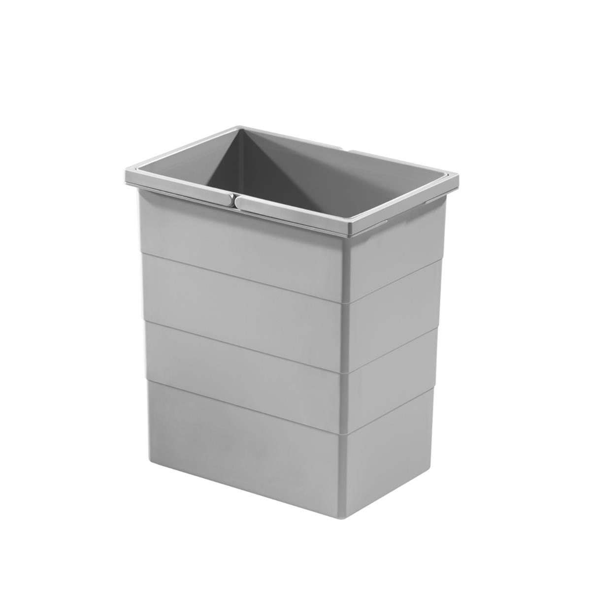 Hailo Inneneimer 1076119 hellgrau 20 Liter 320 x 226 x 350 mm 2 Henkel