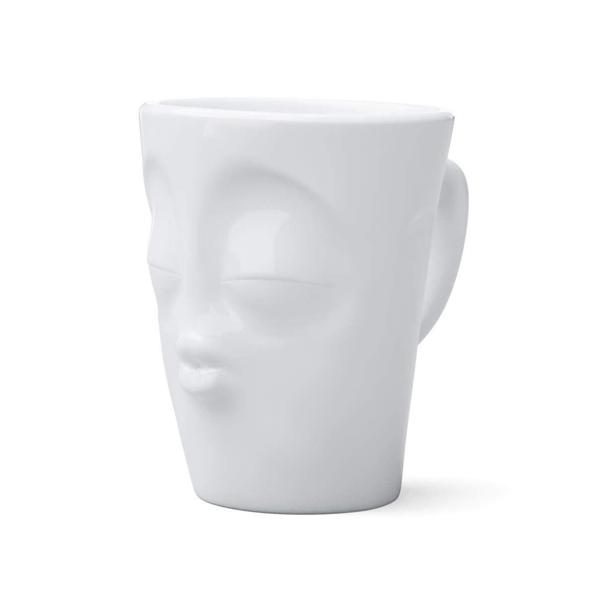 TV Tasse Kaffeebecher 87 Henkelbecher Küssend weiß