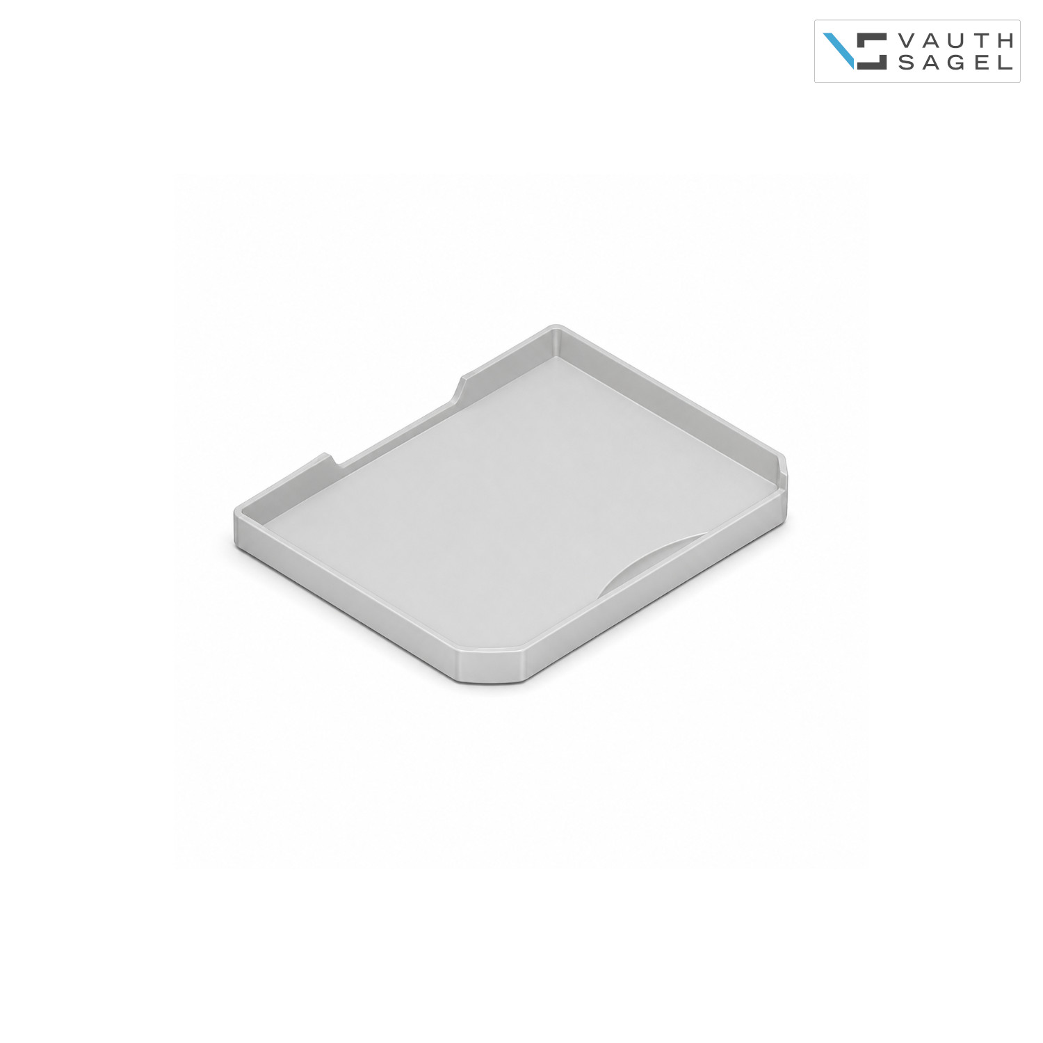 Vauth Sagel Deckel für Mülleimer 720847 Envi Free 191 x 230 mm Grau
