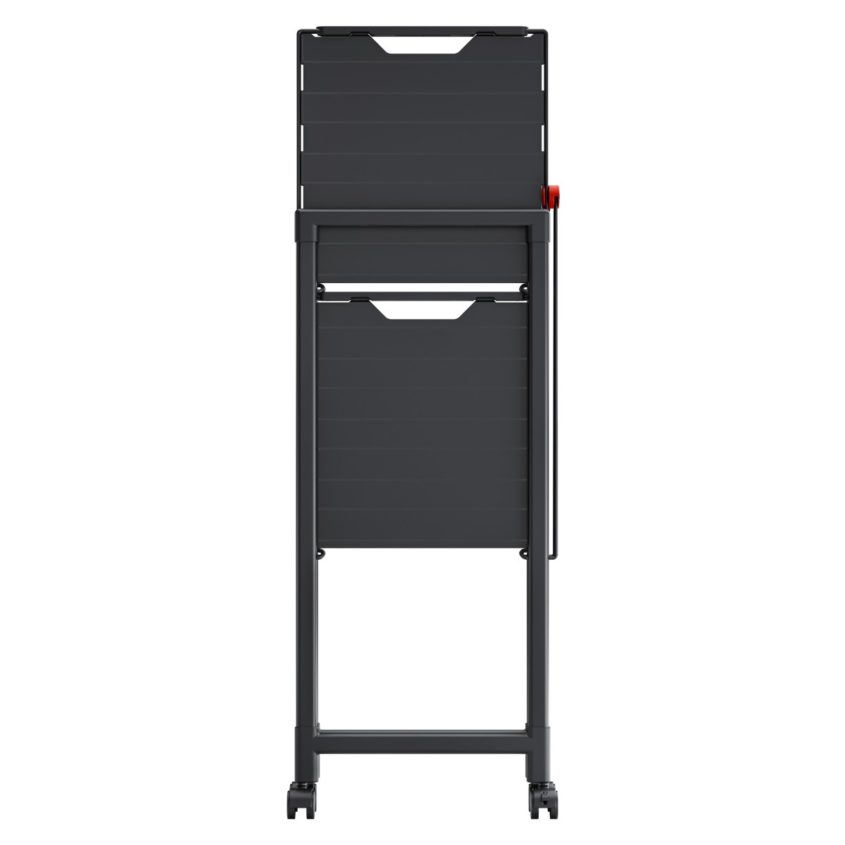 HAILO Quickboard 5980101 mobile Universalablage schwarz matt mit Rollen