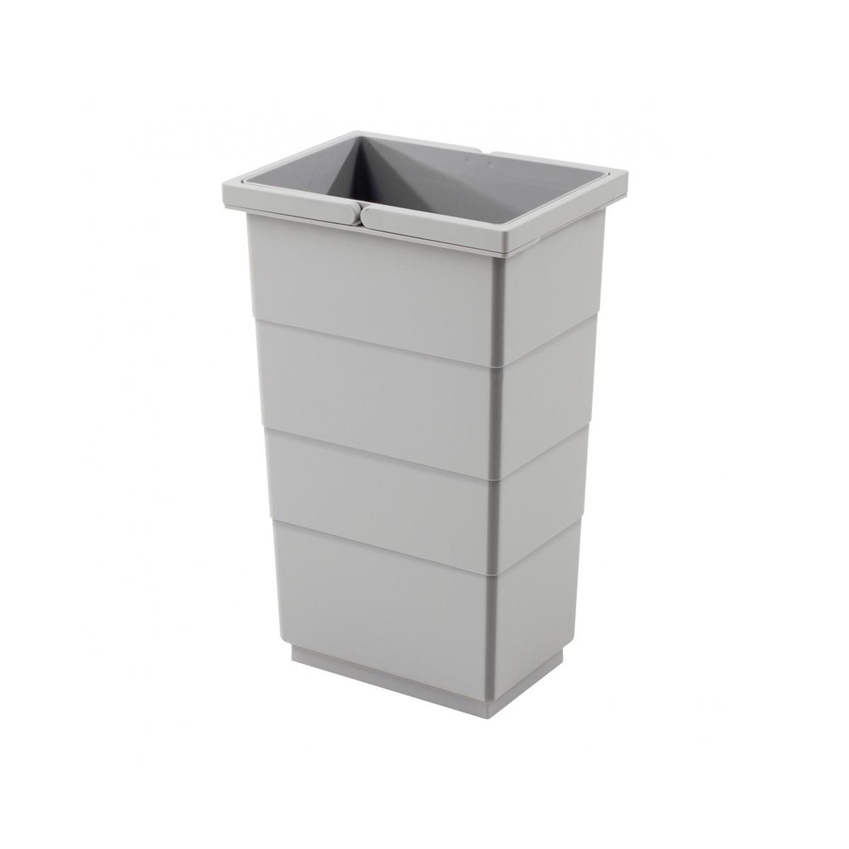Hailo Inneneimer 1122229 hellgrau 10 L 156 x 226 x 362 mm hoher Boden