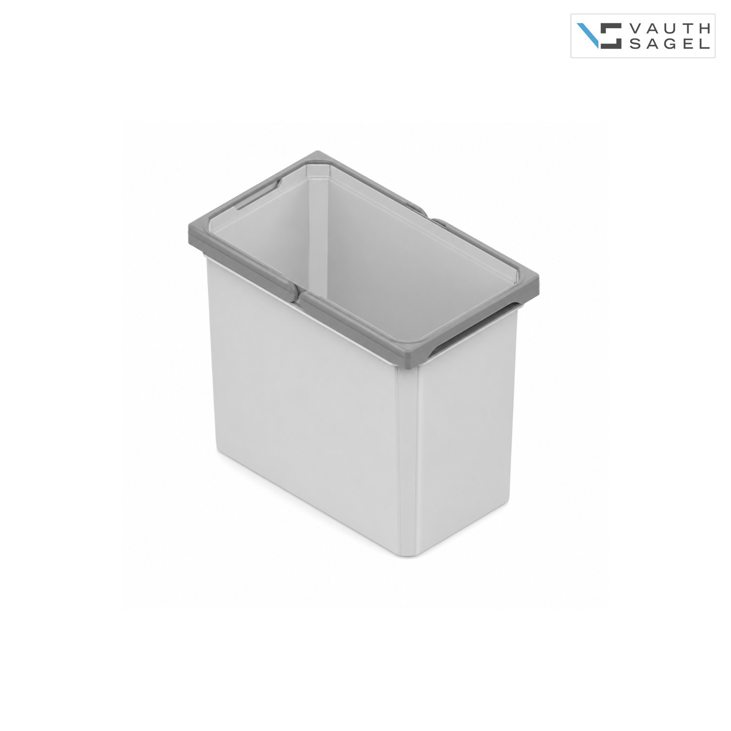 Vauth Sagel Mülleimer 720836 Envi Free 230 x 382 x 326 mm Grau