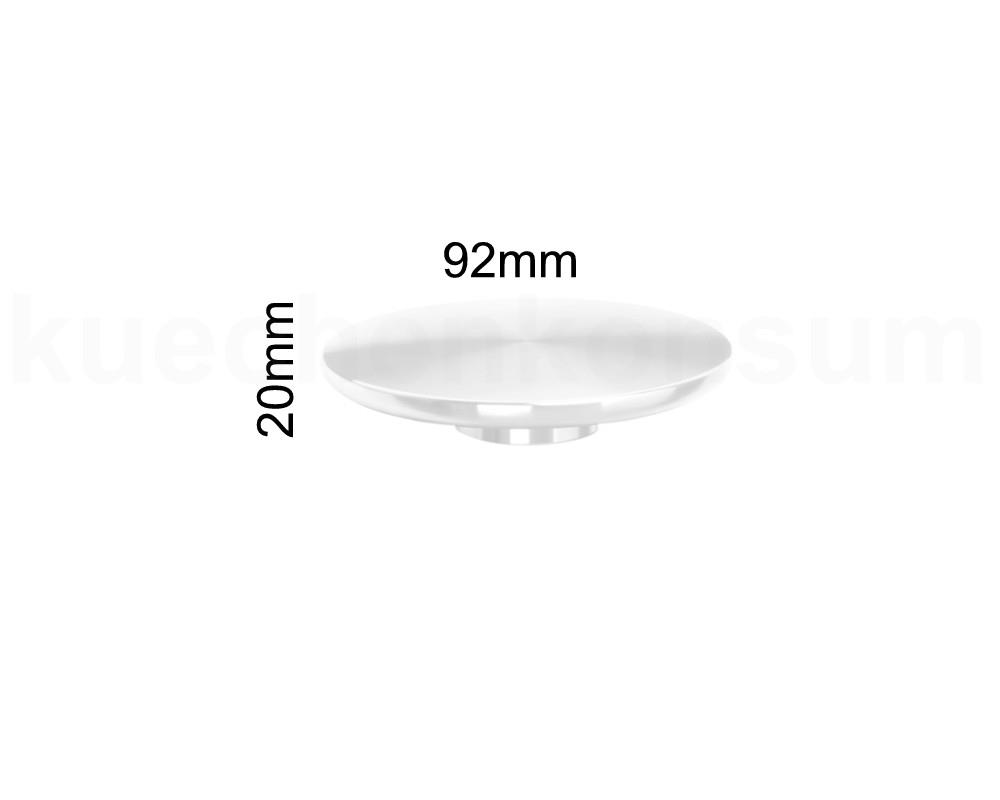 Schulte EVOline Wippdeckel 90.379 Edelstahl in CD Optik für Port Cuisine