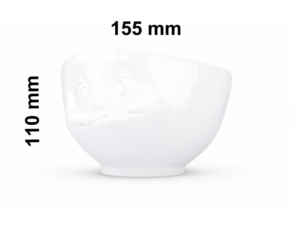 TV Tasse Schale 06.01 lecker 500 ml weiß