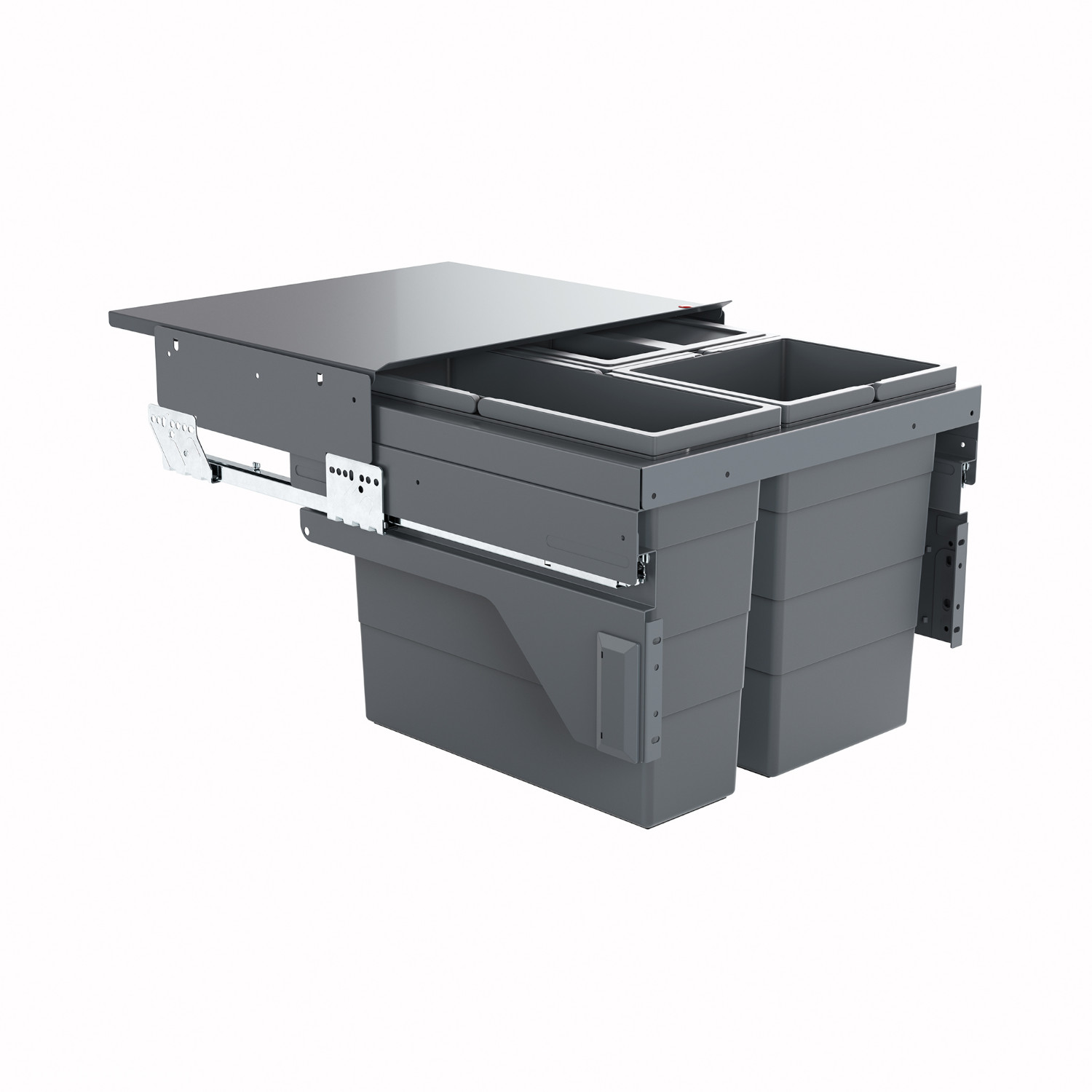 Hailo Abfallsammler 3610831 Cargo 500 Slide 43 Liter
