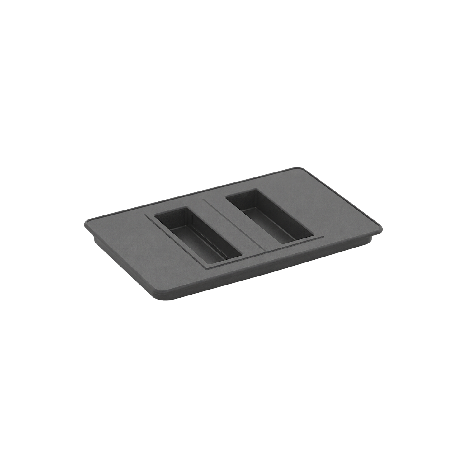 Ekotech Deckel für 7 Liter Ersatzeimer Oriongrau 205 x 130 mm