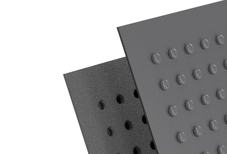 Hailo Antirutschmatte 1224649 dunkelgrau für Allegro Abfallsammler