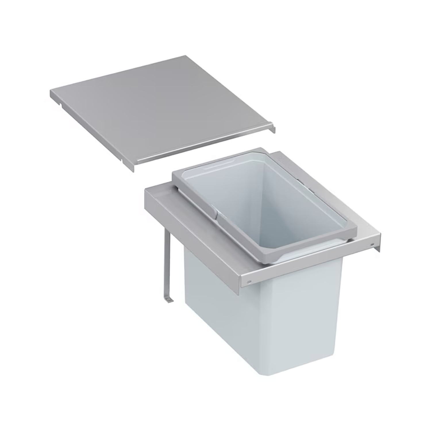 Envi Flex Mülltrennsystem 20950 solo 22 L Weißaluminium