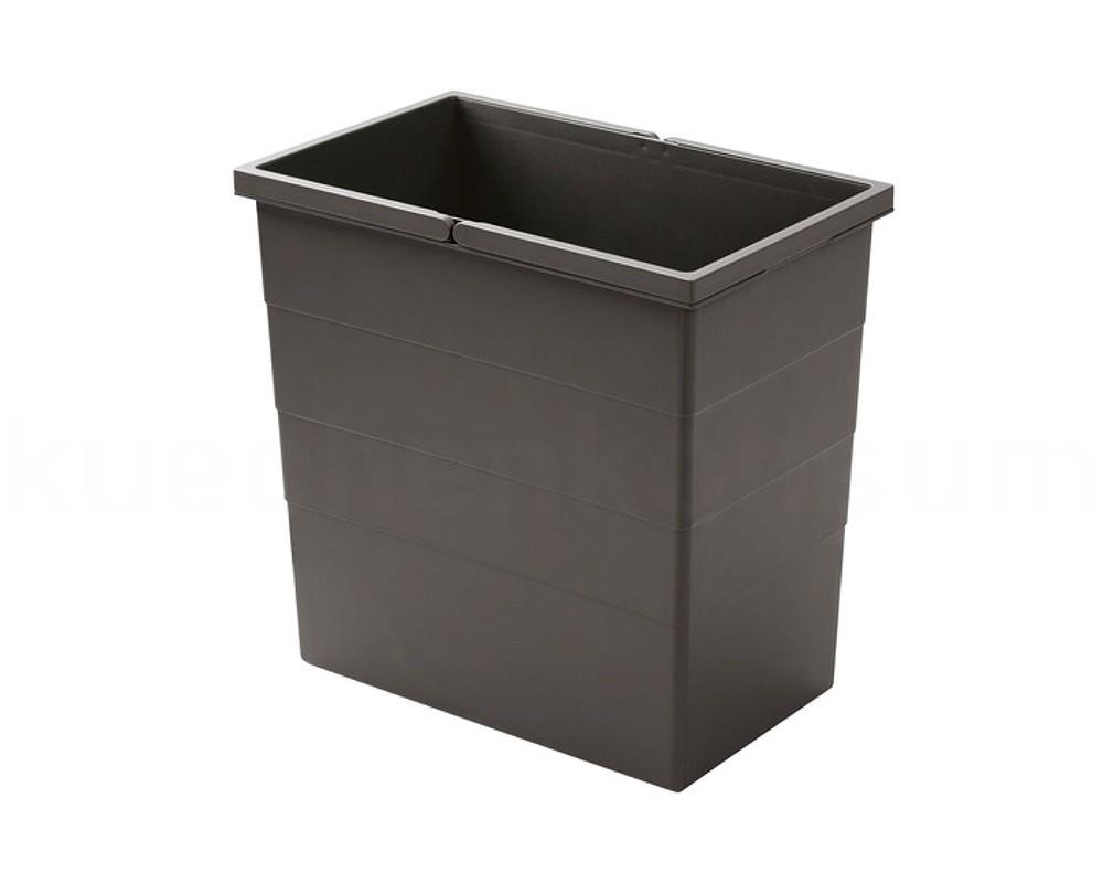 Hailo 28 Liter Inneneimer 1132979 slategrey 385 x 242 x 380 mm