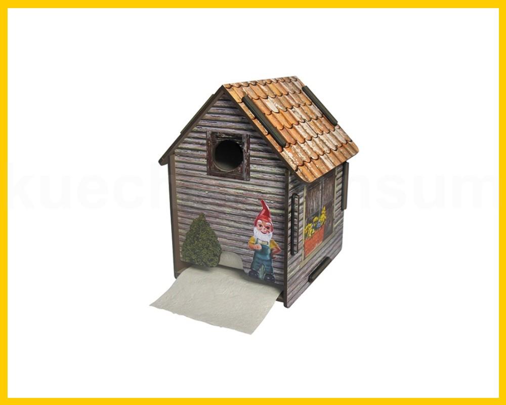 Werkhaus ToPa Haus PP5102 Gartenzwerg WC-Rollenhalter
