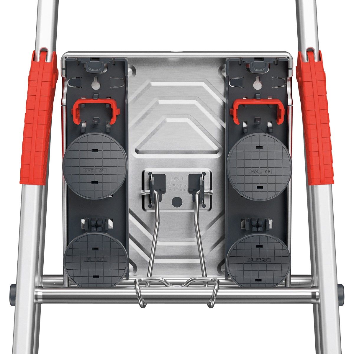 HAILO Wechselfuß-Set 9948001 Garden Size L 4 EasyClix Leiterfüße
