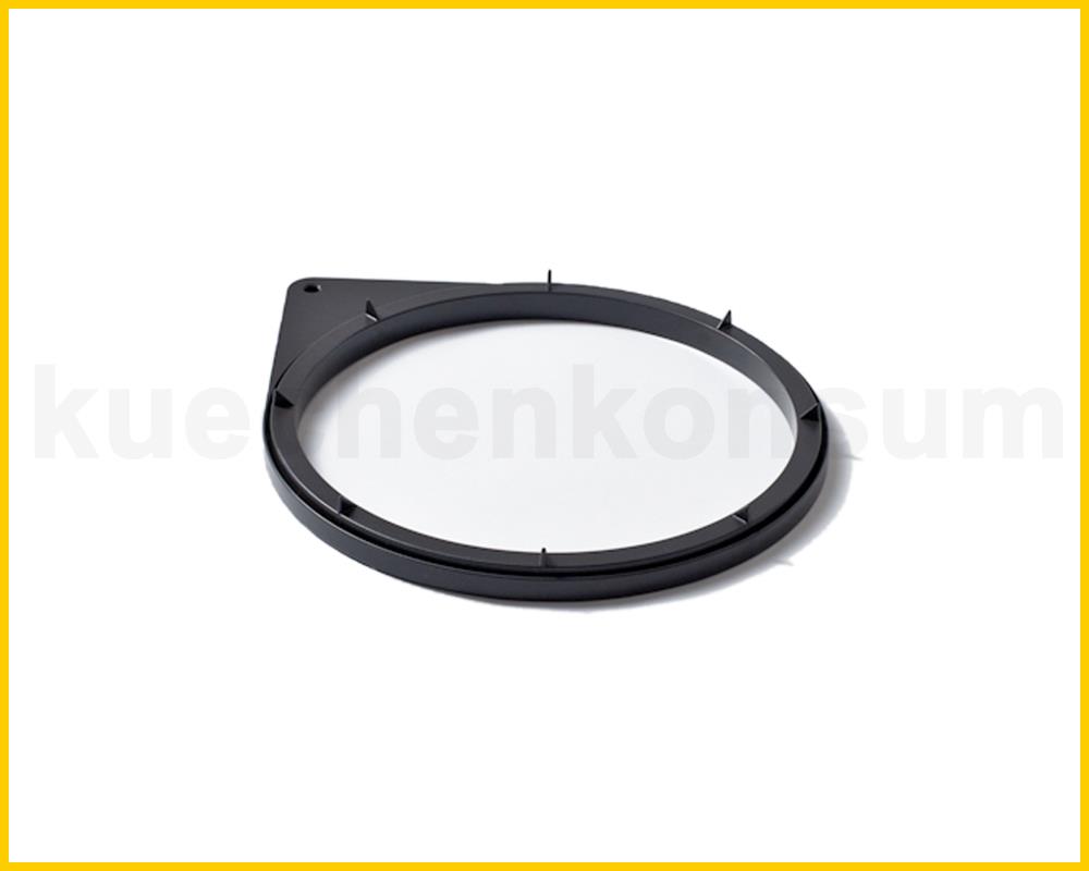 Hailo Mantelring unten 1030169 braun schwarz für Big-Box Abfallsammler