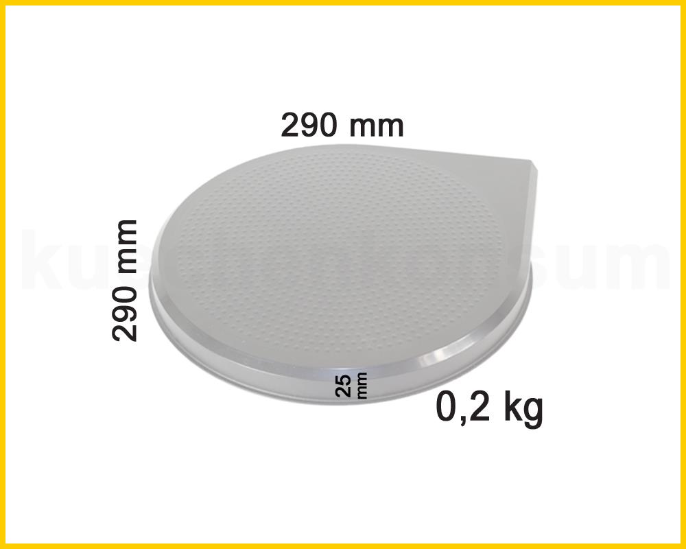 Hailo Deckel 1076569 schwarz 290 x 290 x 25 mm