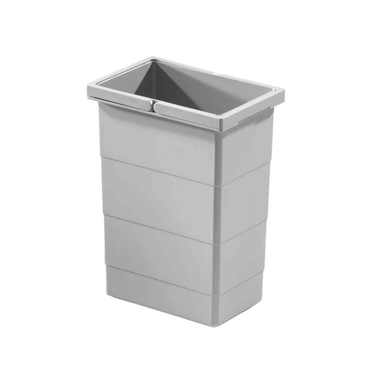 Hailo Inneneimer 1075959 hellgrau 8 L 226 x 156 x 295 mm 2 Henkel
