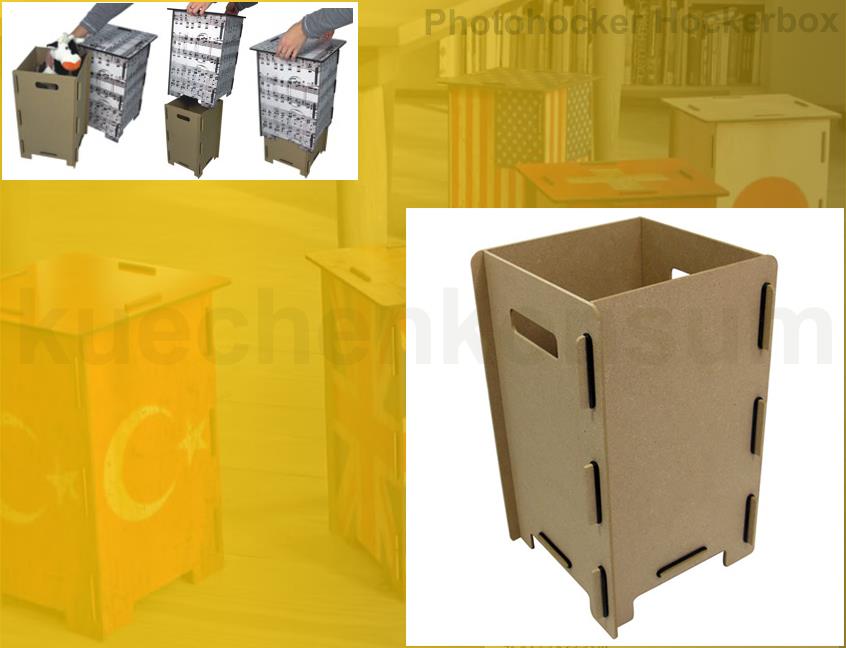 Werkhaus Hockerbox PP9199 für Photohocker zur Aufbewahrung