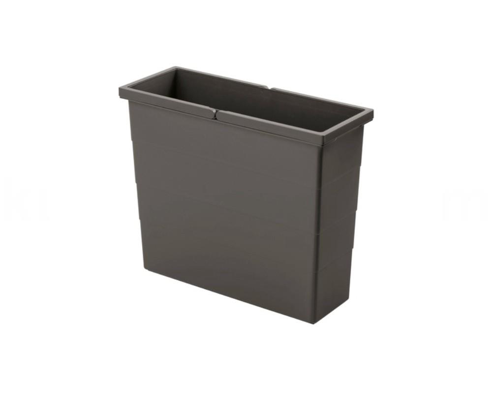 Hailo 17 Liter Inneneimer 1139009 dunkelgrau 414 x 158 x 350 mm