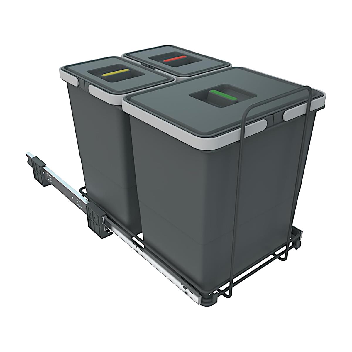 Elletipi Ecofil Abfallsammler PF01 34B1 Auszug 2x 8 + 18 Liter
