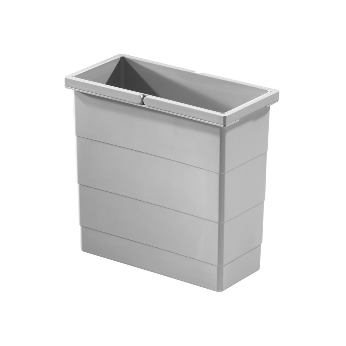 Hailo Inneneimer 1102449 hellgrau 12 Liter 320 x 156 x 295 mm 2 Henkel