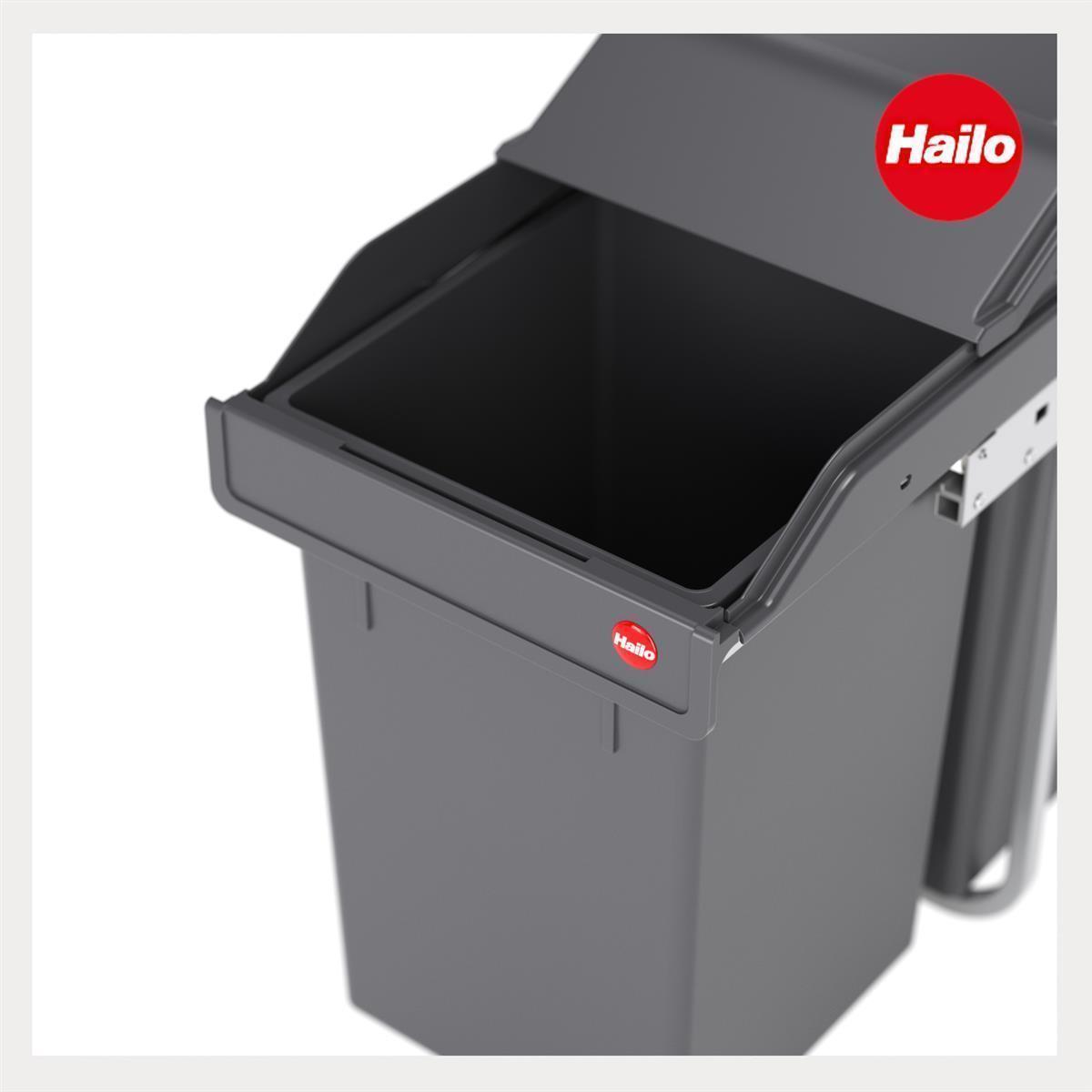 Hailo Abfallsammler 3650101 TA Swing A Tandem 2x15 Liter