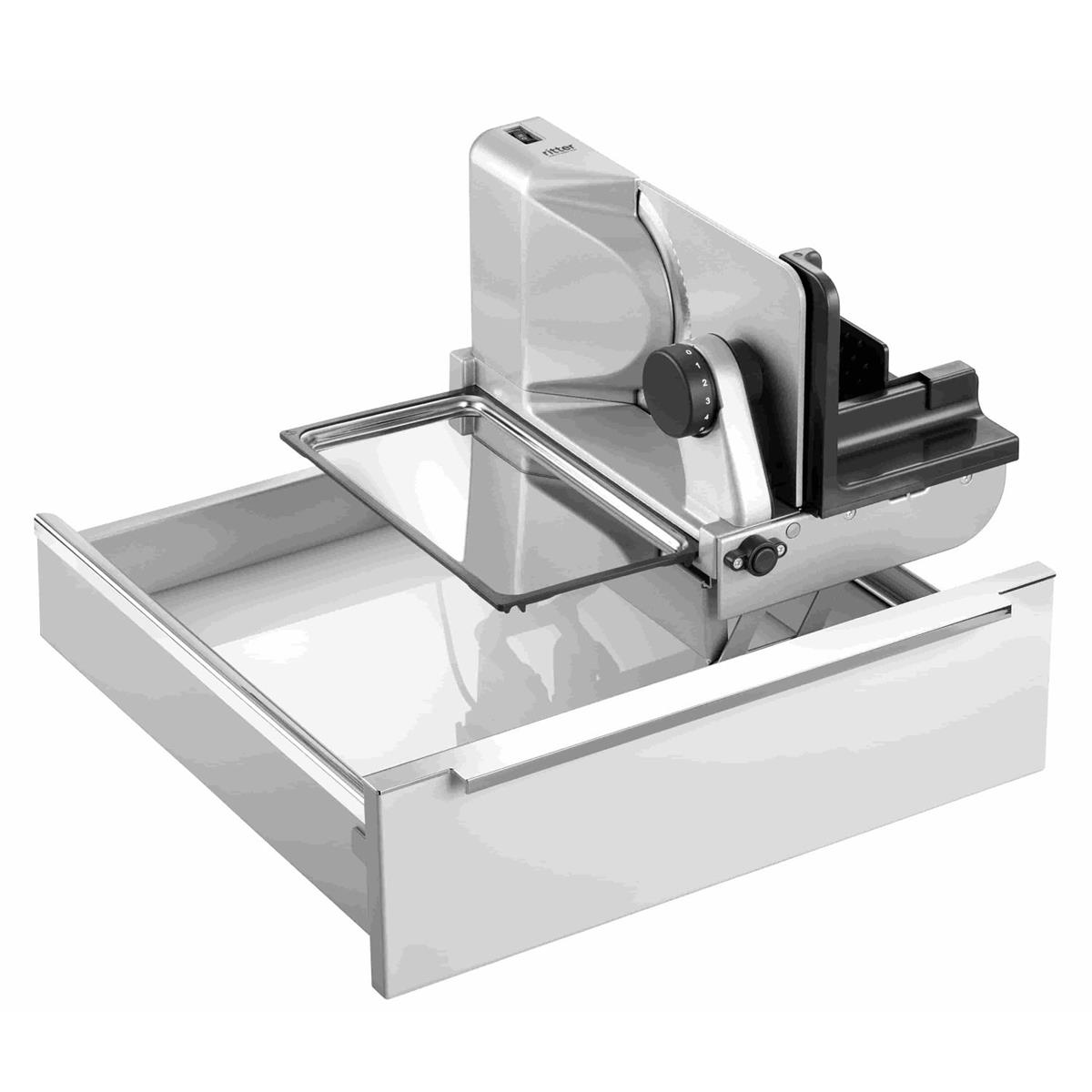 Ritter Einbau-Allesschneider AES 62 silber rechts