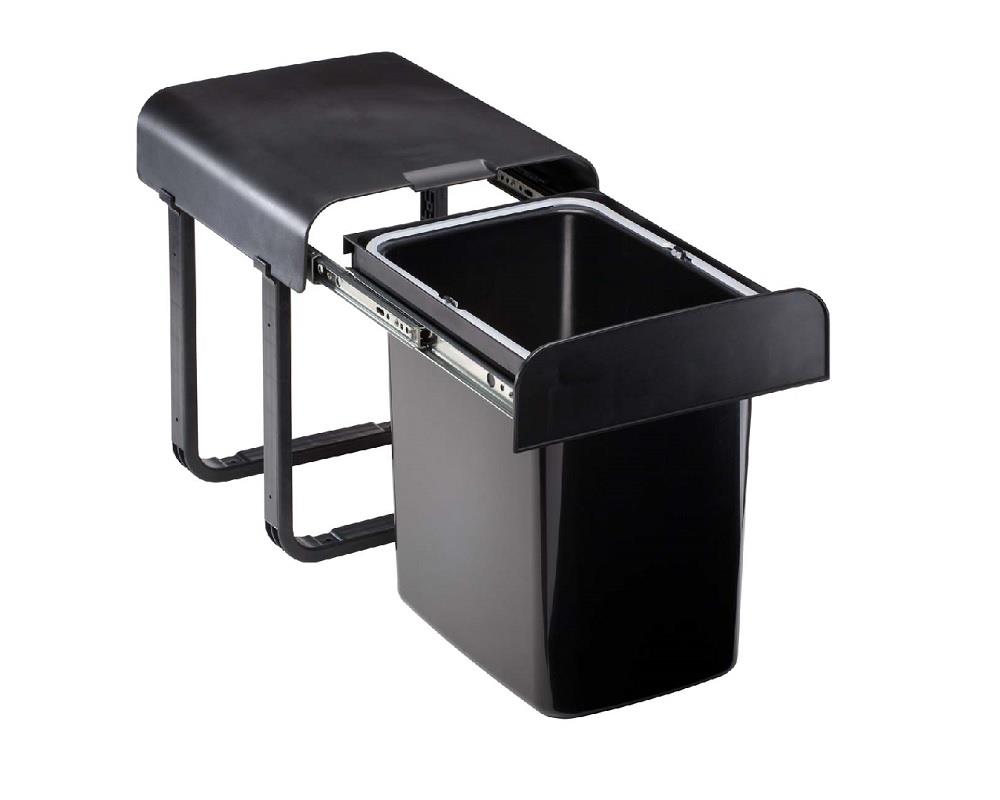 Ekotech Abfallsammler AS16S Aladin schwarz 16 Liter