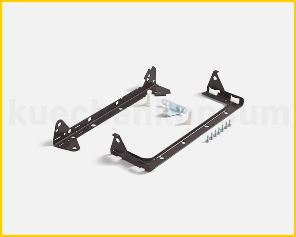 Hailo Montagezubehör 1632899 braunschwarz für Big-Box Abfallsammler