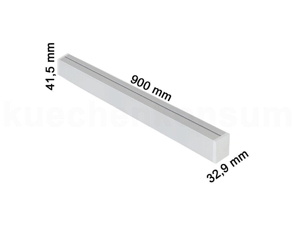 Linero MosaiQ Relingprofil Aluprofil 900 mm Edelstahloptik