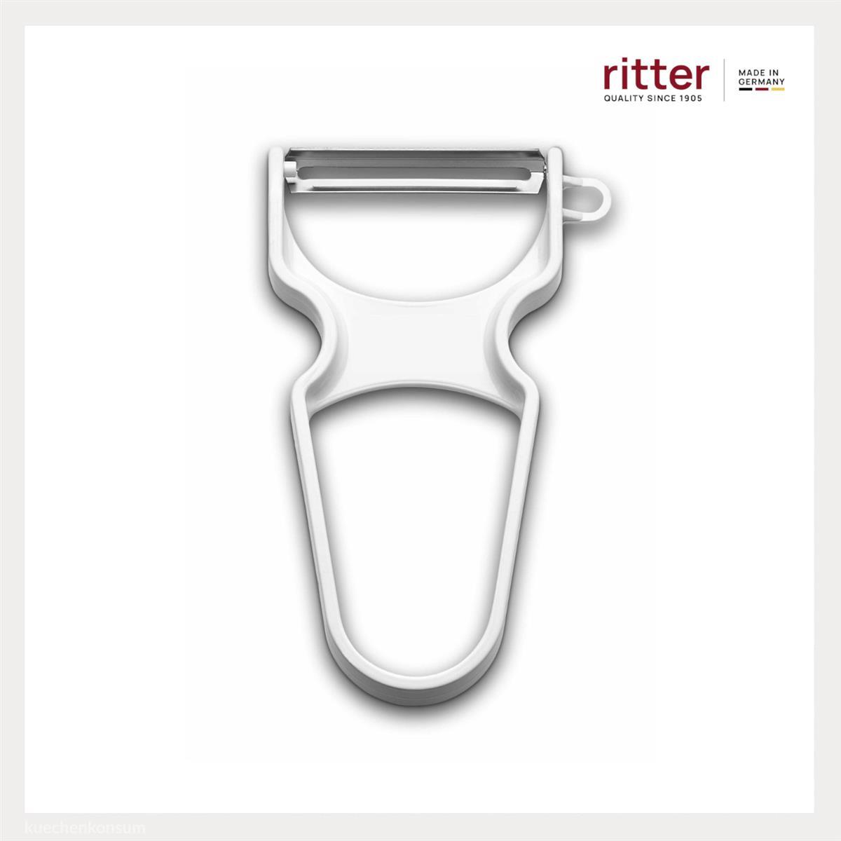 Ritter Sparschäler 203025 mit mobiler beweglicher Klinge Edelstahl