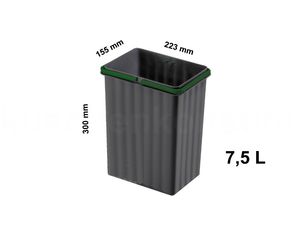Westermann Inneneimer 7,5 Liter Pullboy-Flex Einsätze Henkel grün