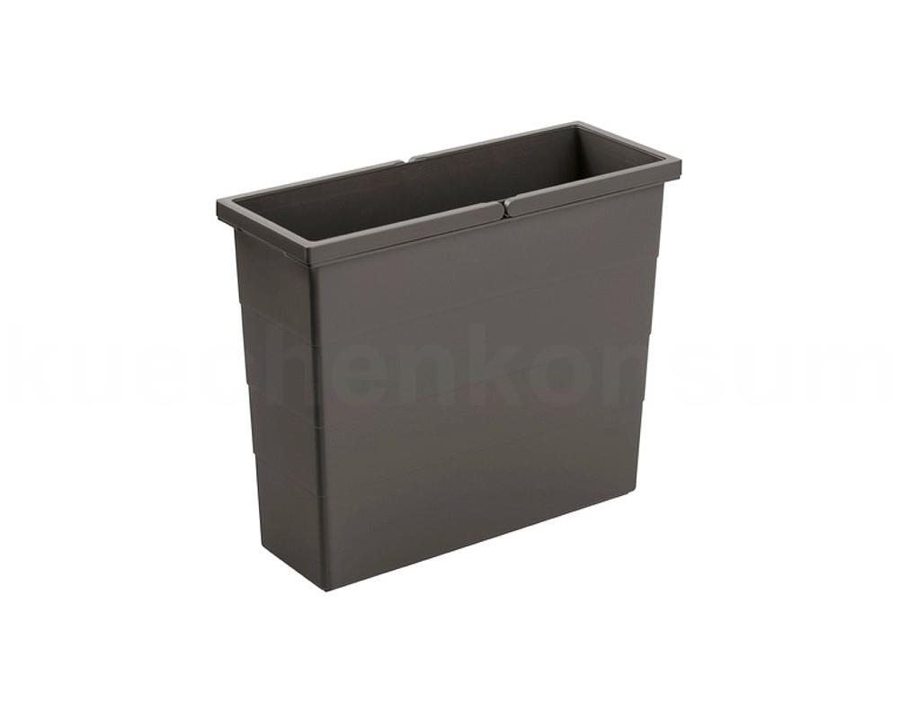 Hailo 17 Liter Inneneimer 1139009 dunkelgrau 414 x 158 x 350 mm