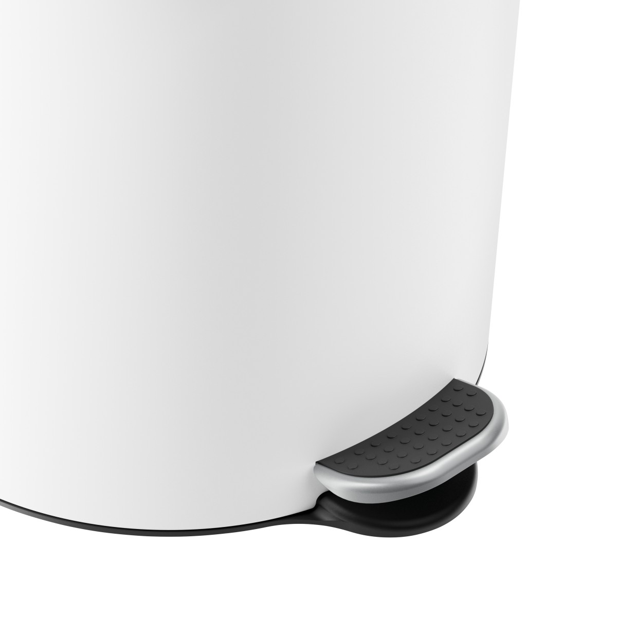 Hailo Standmülleimer 5030301 Selekta rund 30 Liter weiß
