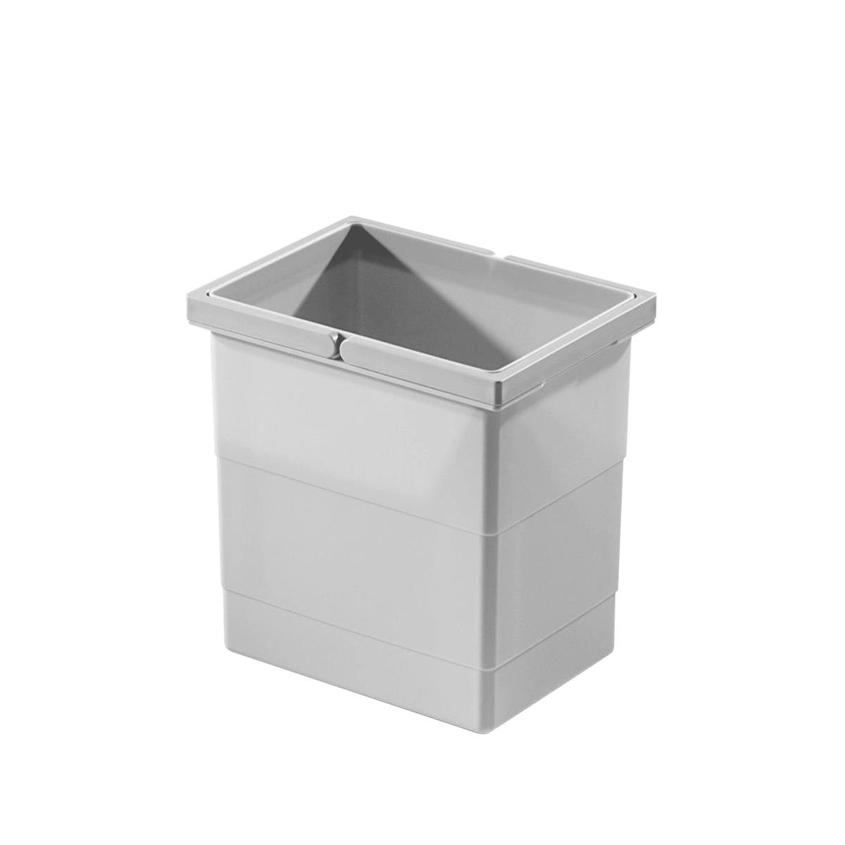 Hailo Inneneimer 1107289 hellgrau 6,5 Liter 226 x 174 x 220 mm 2 Henkel