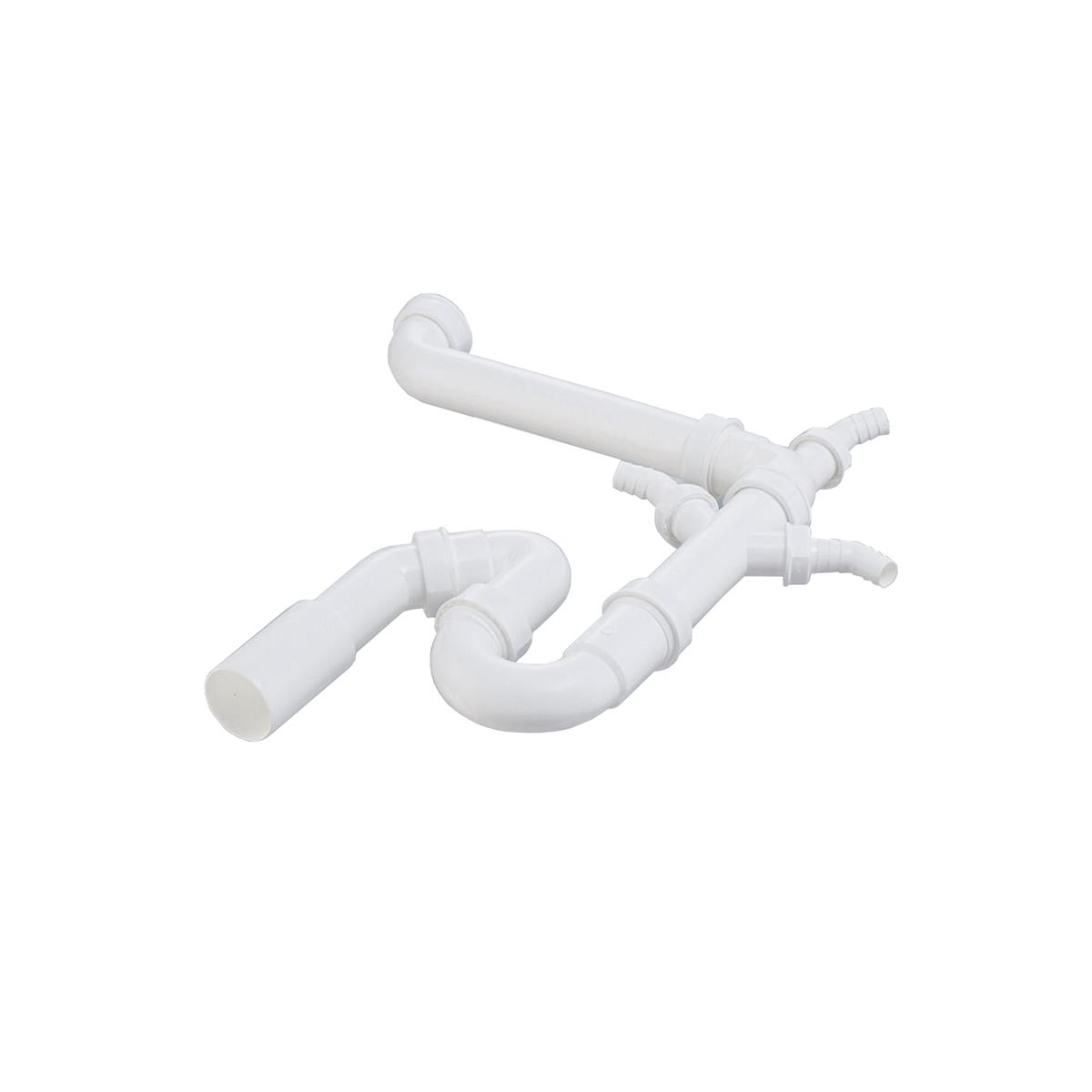 Raumspar-Siphon 32104 1 1/2 Zoll x 50 mm