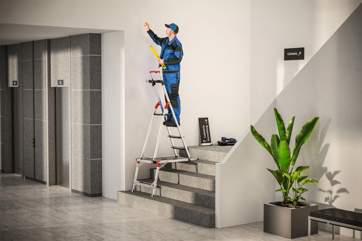 HAILO TP2 Pro Treppenpodest 9940301 Arbeitsplattform